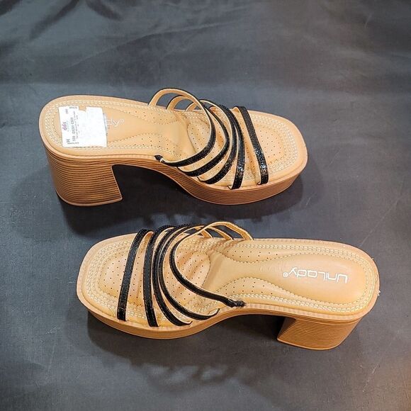 BRAND NEW UNILODY BLOCK HEEL WOMEN'S MULES R3 - Picture 7 of 13